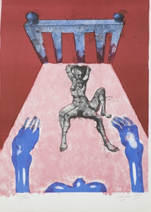 Jan Lebenstein, CZWORONOŻNE MARZENIE (REVE QUADRUPEDE), 1973