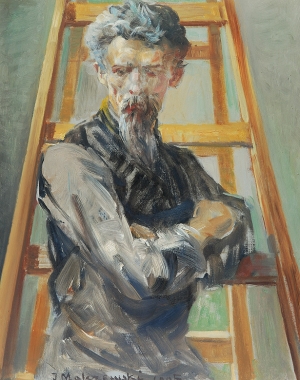 Jacek Malczewski, PRZY DRABINIE, 1905