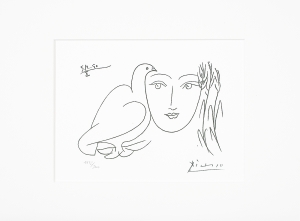 Pablo Picasso, OBLICZE POKOJU. LE VISAGE DE LA PAIX, 1950
