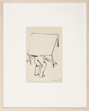 Tadeusz Kantor, Z CYKLU CZŁOWIEK I STÓŁ, 1969
