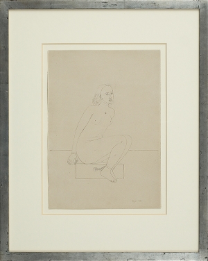 Jerzy Nowosielski, AKT SKRĘPOWANEJ, 1955
