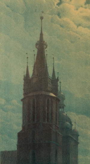 Józef Rapacki, WIEŻA MARIACKA W KRAKOWIE, 1906