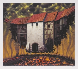 Jacek Yerka, WIELKI ODLOT, 1997