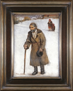 Teodor Axentowicz, STARY HUCUŁ, PO 1920