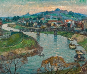 Mieczysław  Rakowski , WISŁA POD WAWELEM, 1931