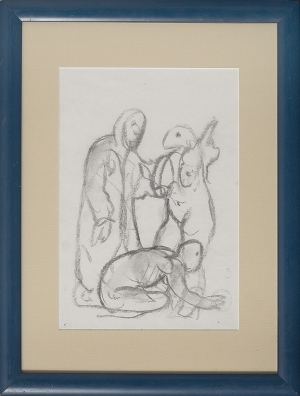 Franciszek Starowieyski, TRZY POSTACI - SZKIC