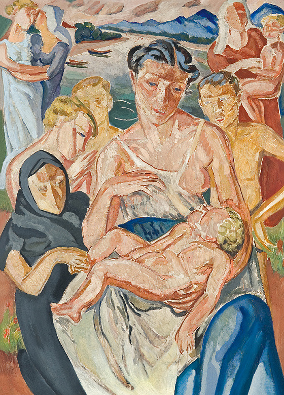 Mela - (Melania Mutermilch) Muter, MACIERZYŃSTWO, OK. 1924
