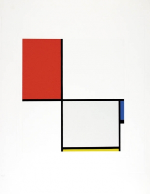 Piet Mondrian, COMPOSITION D, 1932 