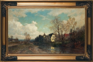 Hermann Pohle, PAŁAC NAD WODĄ, OK. 1880