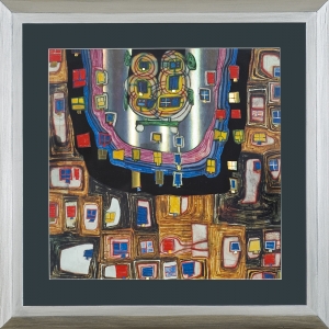 Friedensreich Hundertwasser, NARODZINY SAMOCHODU, 1987