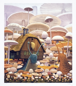 Jacek Yerka, DWA śLIMAKI, 2009
