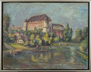 Jan Chrzan, WIDOK NA ZAMEK W SANDOMIERZU