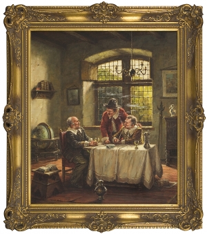 Hein  van Doren, ROZMOWA PRZY WINIE