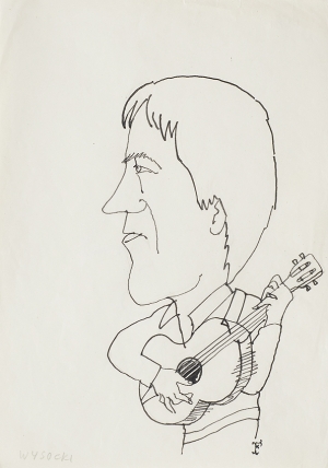 Jerzy  Flisak, KARYKATURA WYSOCKIEGO