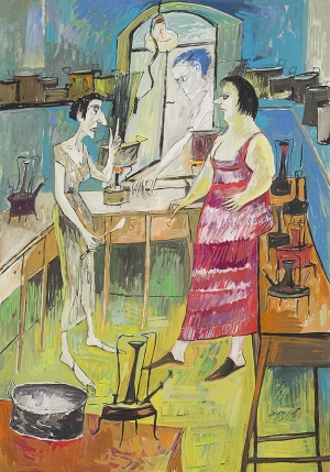Iwan  Kulik , SCENA W KUCHNI