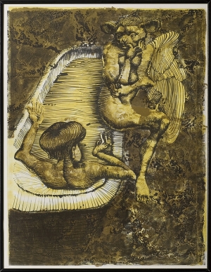 Jan Lebenstein, KąPIąCA SIę I SATYR 