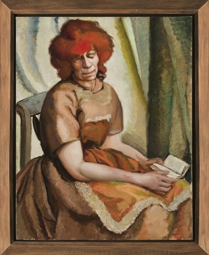 Tamara Łempicka, RUDOWŁOSA, OK. 1922