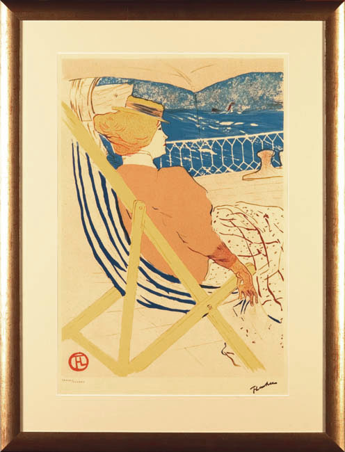 Henri Toulouse-Lautrec, LA PASSAGERE DU 54