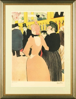 Henri Toulouse-Lautrec, AU MOULIN ROUGE: LA GOULUE ET LA MôME FROMAGE