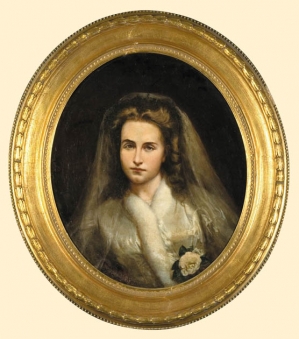 Andrzej Grabowski, PANNA MłODA. PORTRET MARII NIEMCZYNOWSKIEJ, 1872