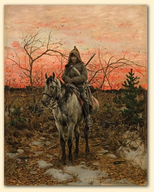 Alfred Wierusz-Kowalski, NA STANOWISKU, OK. 1880