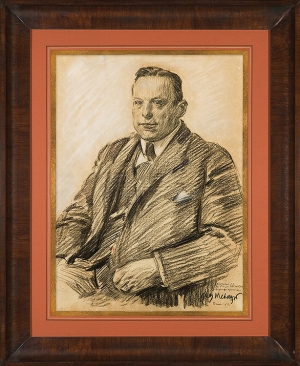 Józef Mehoffer, PORTRET MECENASA KONRADA KOLSZEWSKIEGO, 1923