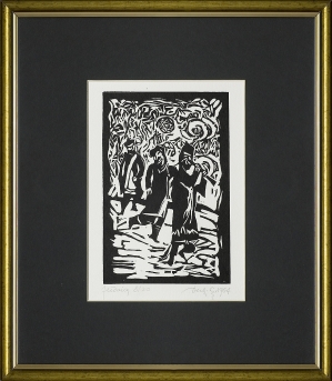 Jerzy Duda Gracz, GRAJKOWIE, Z CYKLU JUDAICA, 1964
