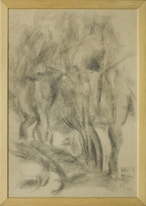 Roman Opałka, DRZEWA, 1953