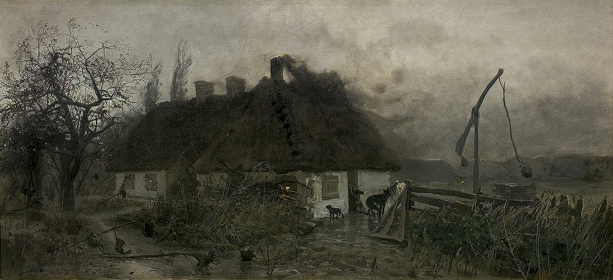 Józef Chełmoński, JESIEŃ, 1875