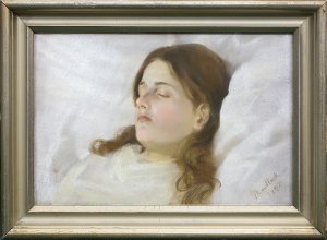 Gertruda Knobloch, ŚPIĄCA, 1888