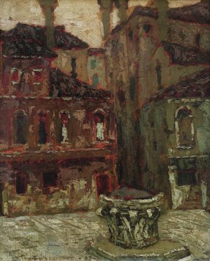 Jan Bohuszewicz, PLAC SANTA MADDALENA W WENECJI, 1923