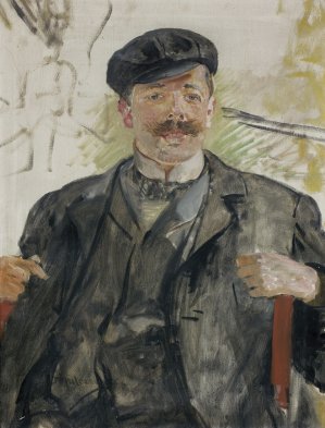 Jacek Malczewski, PORTRET MĘŻCZYZNY, OK. 1890
