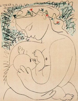 Pablo Picasso, MACIERZYńSTWO, 29 IV 1963