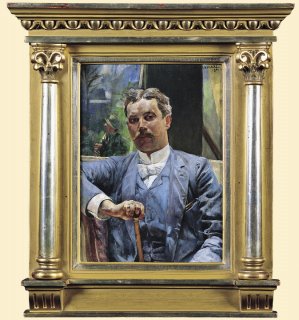 Jacek Malczewski, PORTRET MĘŻCZYZNY, 1890