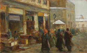 Erno Erb, RYNEK WE LWOWIE, LATA 1920-1930