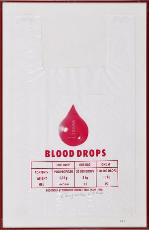 Zbigniew  Libera, BLOOD DROPS, 1998