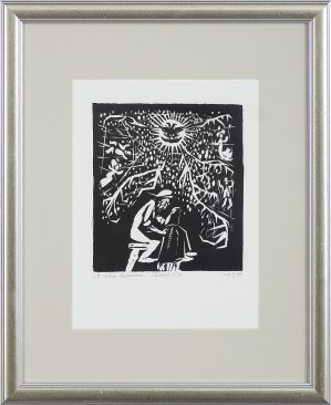 Jerzy Duda Gracz, Z SZOłEM ALEJCHEMA..., Z CYKLU JUDAICA, 1964