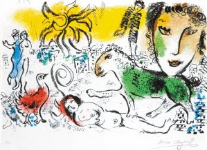Marc Chagall, XX WIEK (XXE SIéCLE), 1973