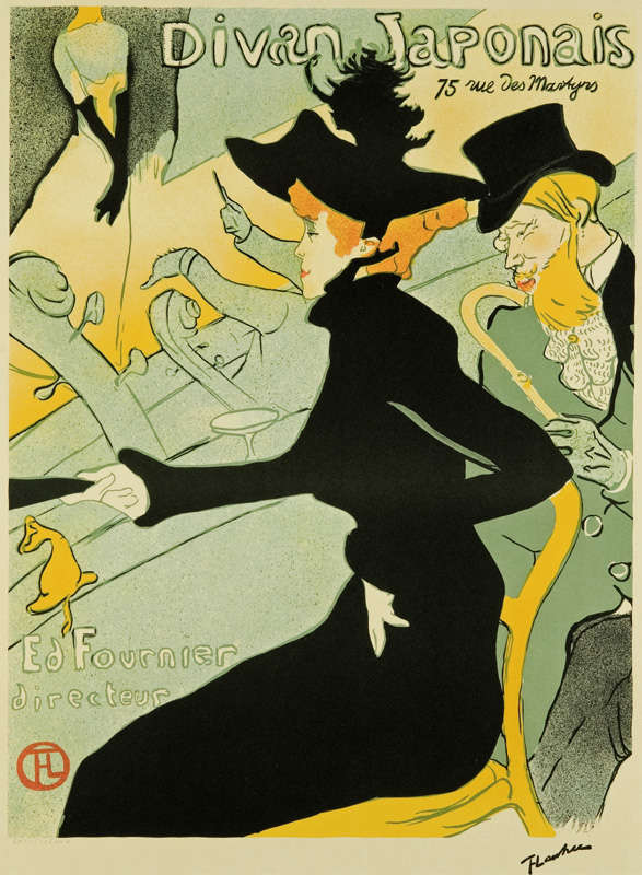 Henri Toulouse-Lautrec, DIVAN JAPONAIS