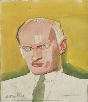 Zofia Stryjeńska, PORTRET MężCZYZNY, 1927
