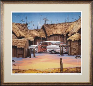 Jacek Yerka, KOSMICZNA ZAGRODA, 1992 - 2012