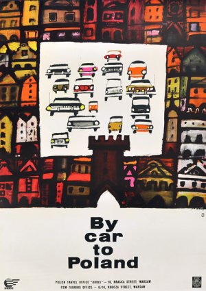 Waldemar Świerzy, BY CAR TO POLAND, 1962