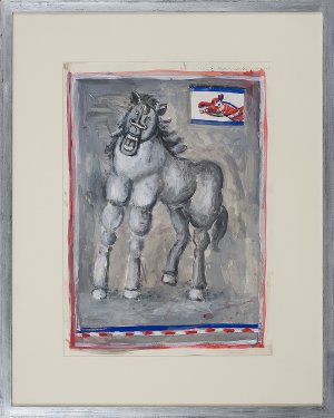 Eugeniusz Markowski, ŚMIEJąCY SIę KOń, 1980