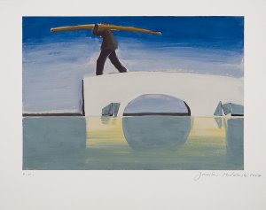 Jarosław Modzelewski, NIOSąCY śCIęTE DRZEWO, 2007 