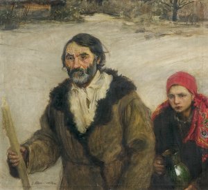 Teodor Axentowicz, NA GROMNICZNĄ, OK. 1910
