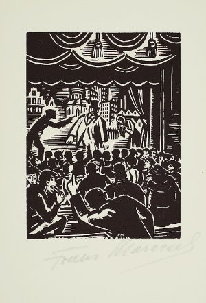 Frans Masereel, SCENA W TEATRZE