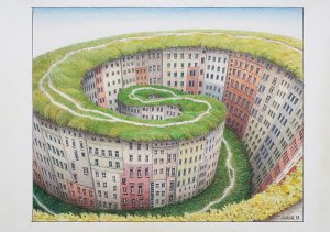 Jacek Yerka, SEN LANDLORDA, 2013