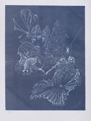Hans  Bellmer, DEMANDE EN MARIAGE, OK. 1970