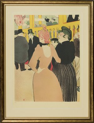Henri Toulouse-Lautrec, LA GOULUE ET LA MOME FROMAGE
