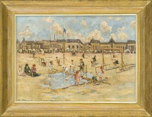 Albert  Rigaux , PLAŻA W OSTENDZIE